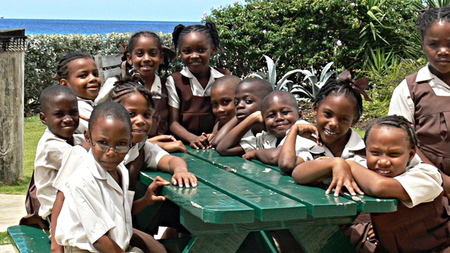 School Children in Barbados