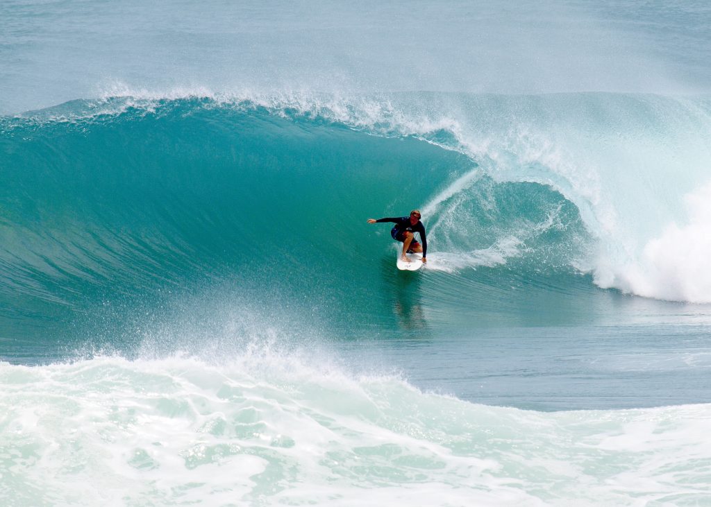 surfing in barbados